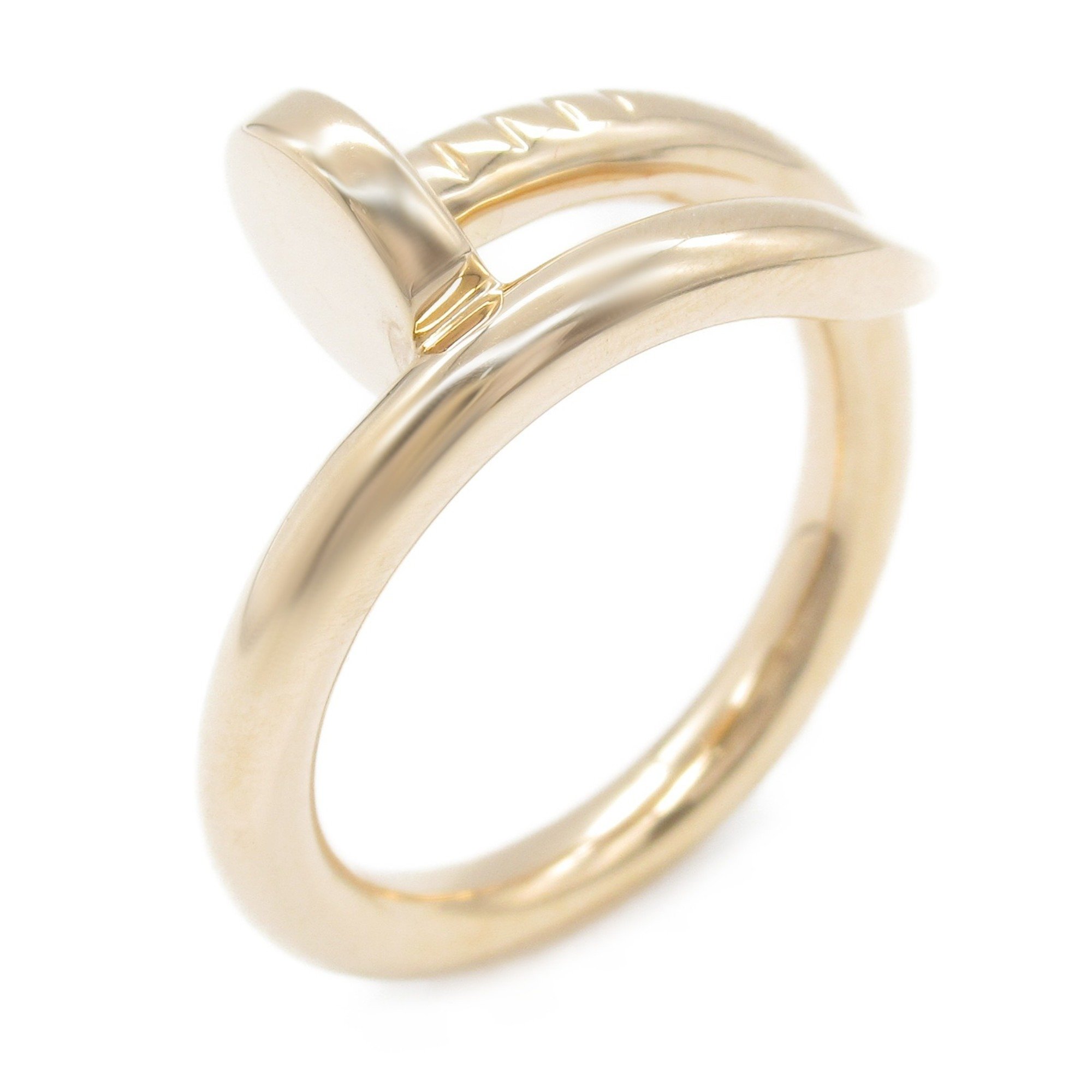 CARTIER Juste un Clou Ring, K18PG (pink gold), Women's, Gold