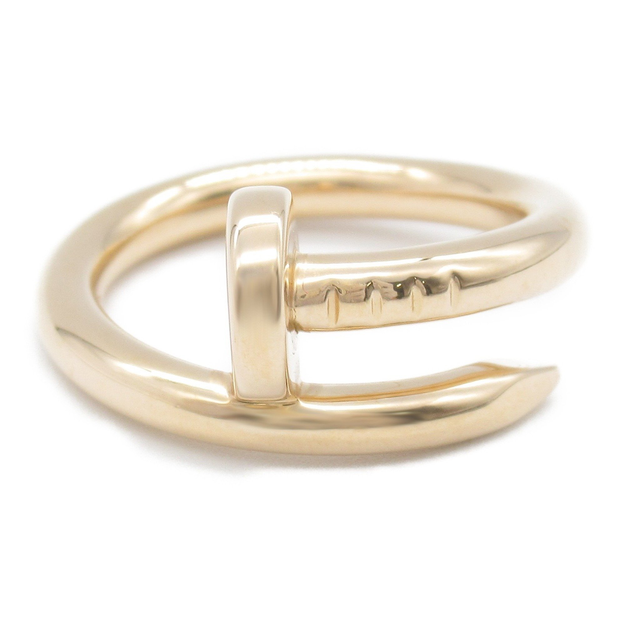 CARTIER Juste un Clou Ring, K18PG (pink gold), Women's, Gold