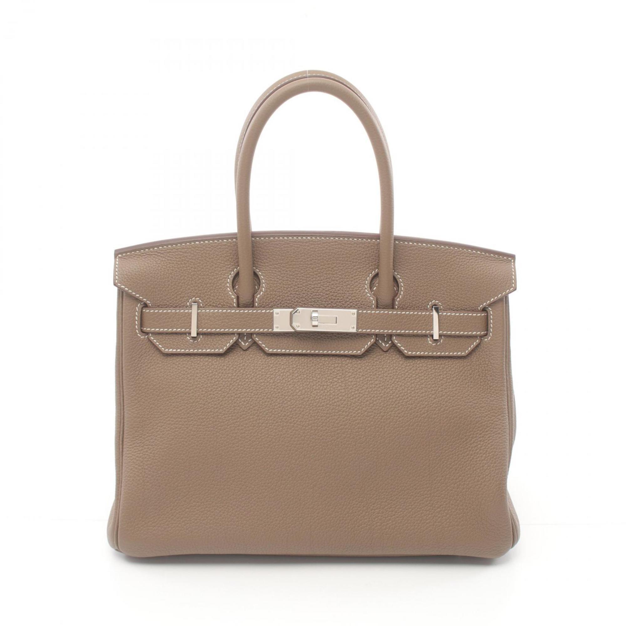 Hermes HERMES Birkin 30 Etoupe Handbag Bag Togo Women's Brown