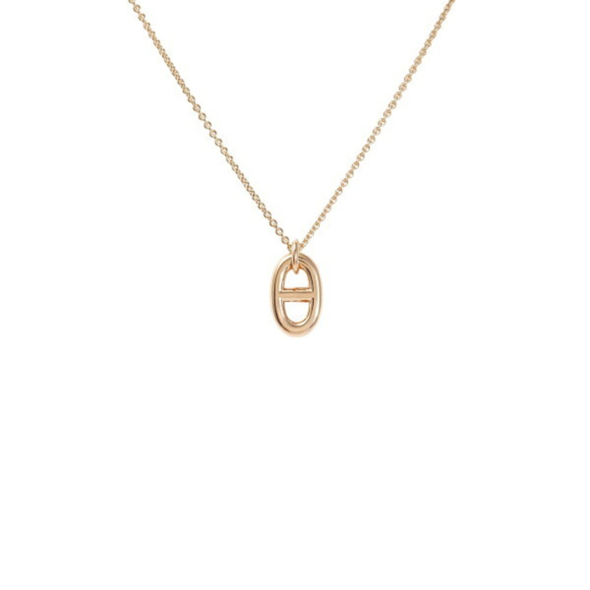 Hermes Farandole PM K18 Rose Gold Necklace