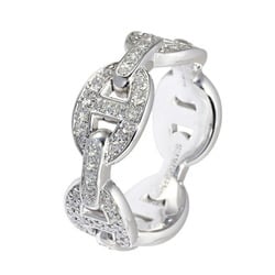 Hermes Chaine d'Ancre Anchané PM K18WG White Gold Ring