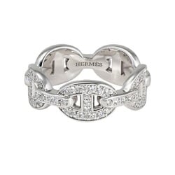 Hermes Chaine d'Ancre Anchané PM K18WG White Gold Ring