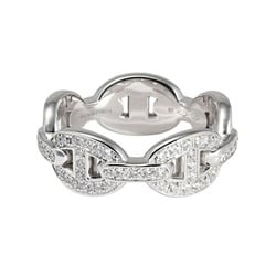 Hermes Chaine d'Ancre Anchané PM K18WG White Gold Ring