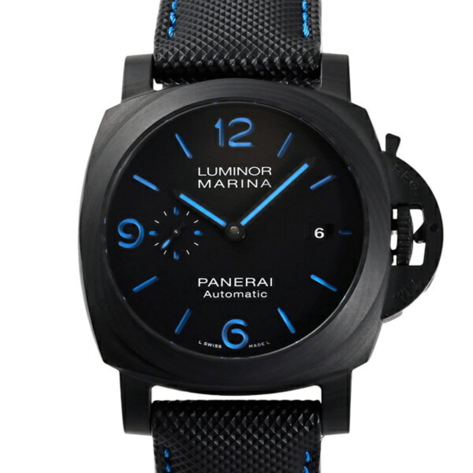 Panerai Luminor Marina Carbotech 44mm PAM01661 Black Dial Men's Watch