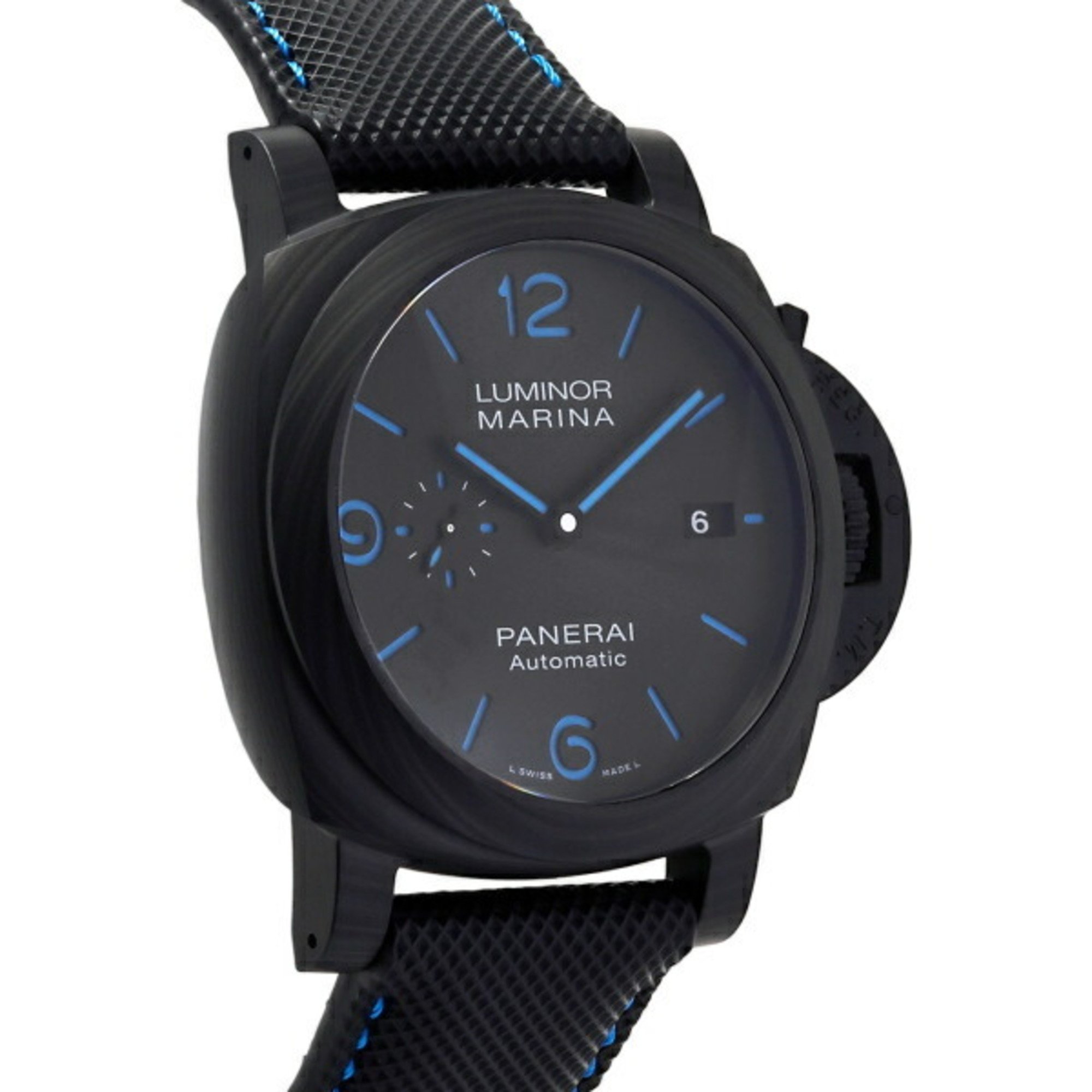 Panerai Luminor Marina Carbotech 44mm PAM01661 Black Dial Men's Watch