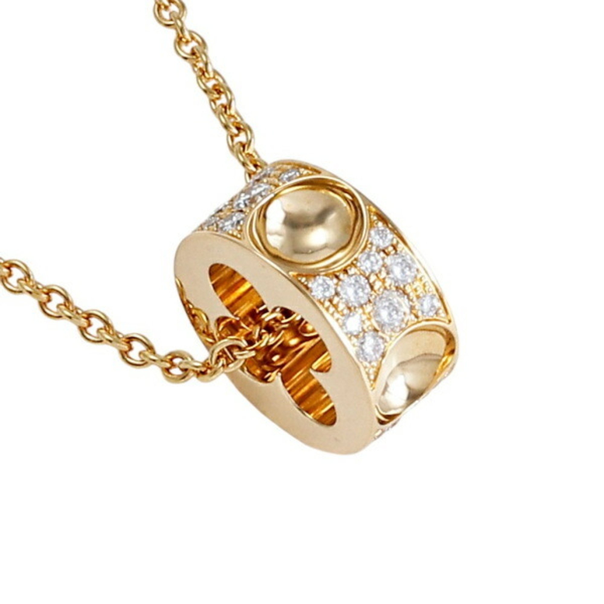 Louis Vuitton Pendant Empreinte K18YG Yellow Gold Necklace