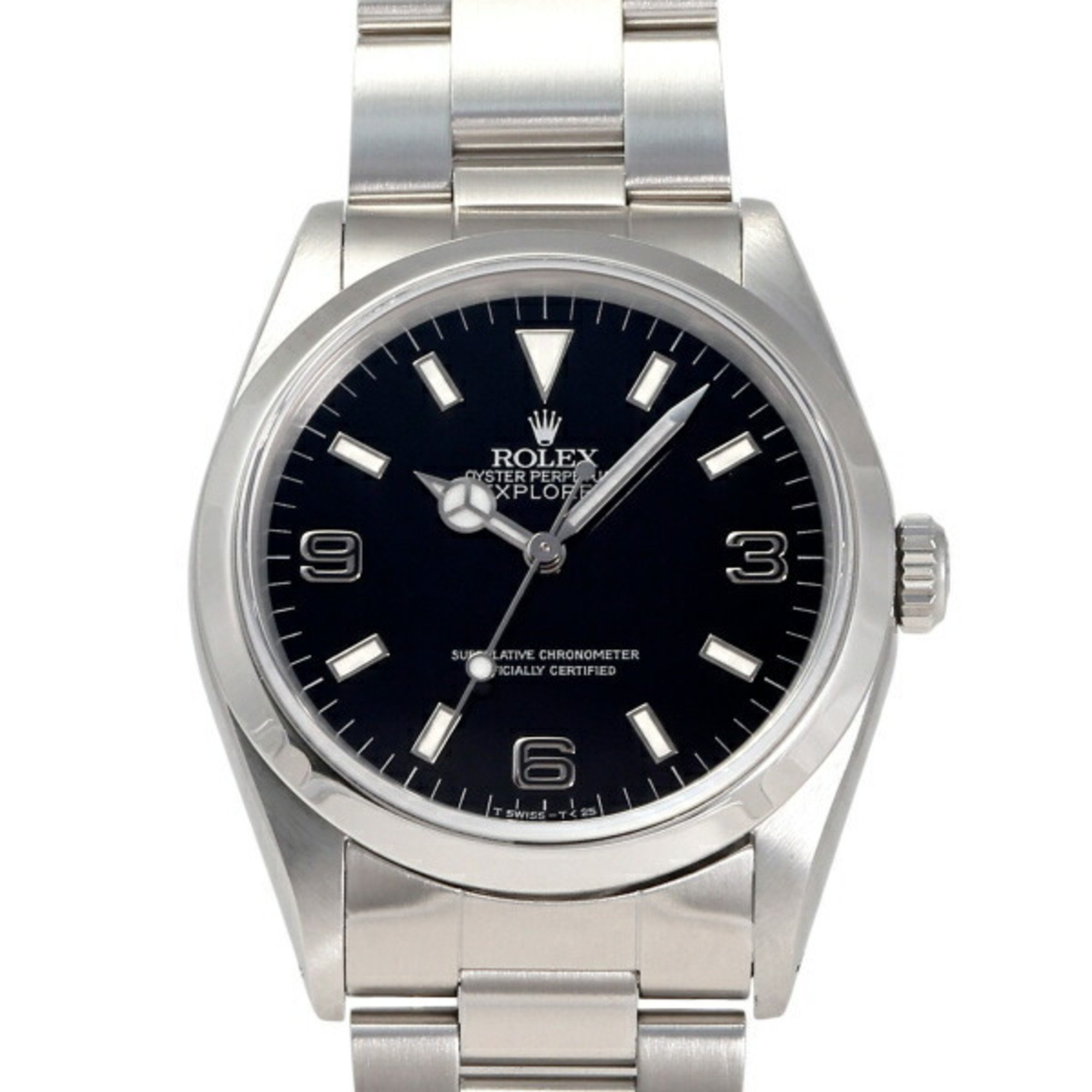 Rolex ROLEX Explorer 14270 Black Dial Men's Watch