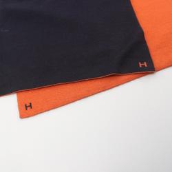 Hermes HERMES Scarf Clothing Silk Cashmere Men Women Orange