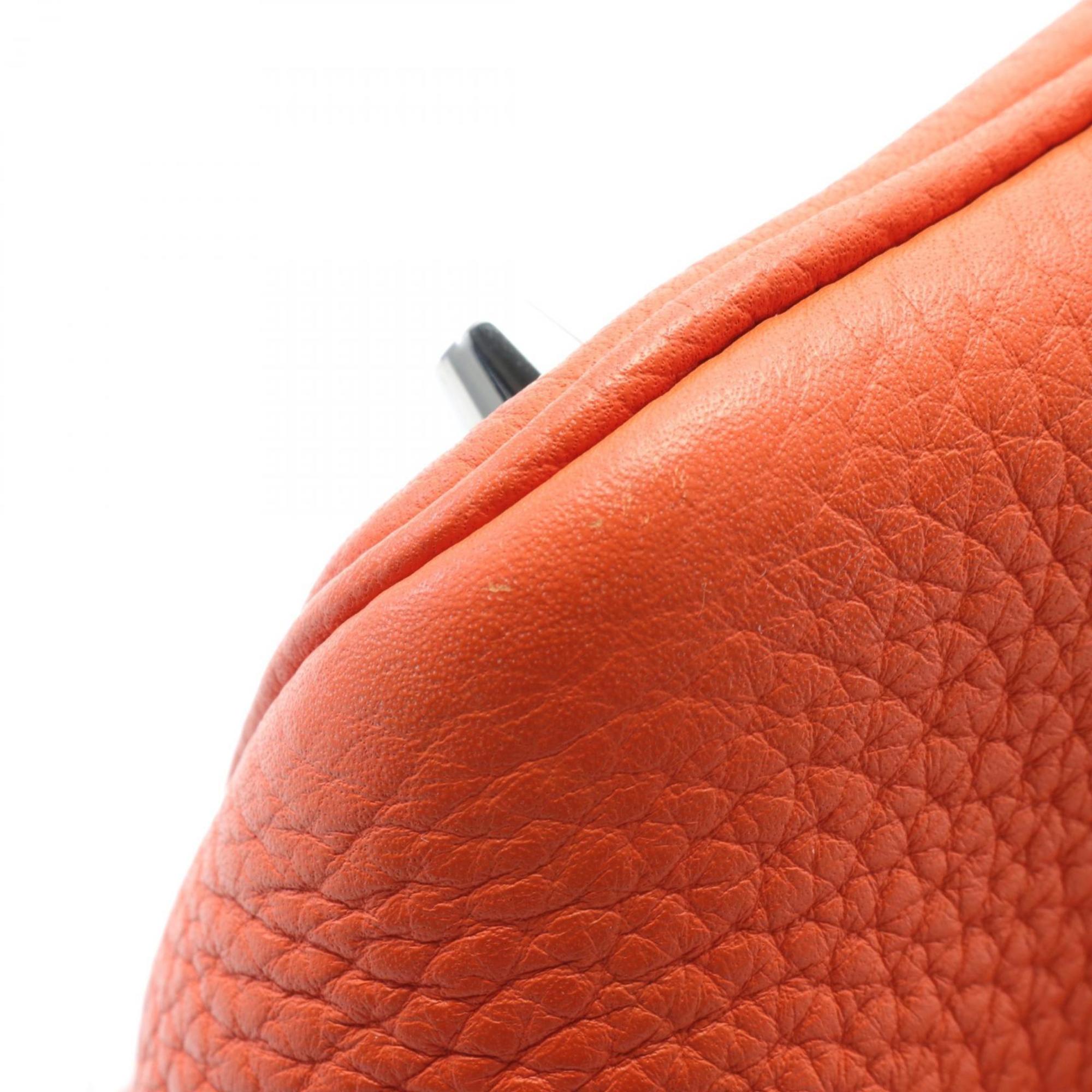 Hermes HERMES Picotin Lock PM Handbag Bag Togo Women's Orange