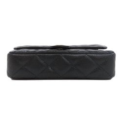 Chanel Chain Wallet Matelasse Long Caviar Skin Women's CHANEL