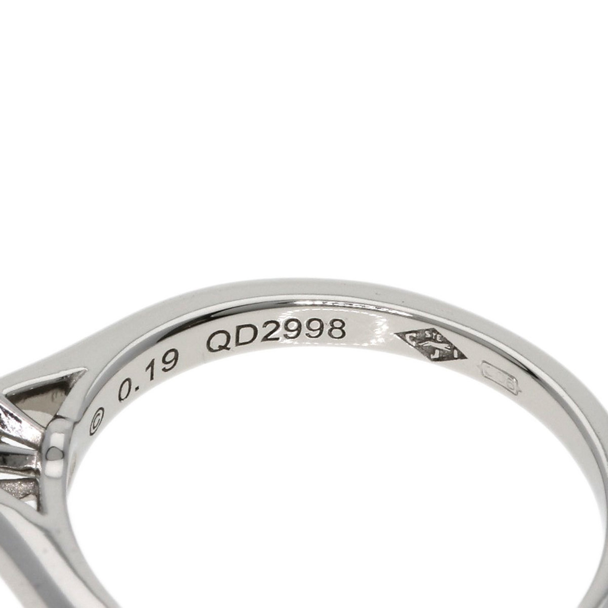 Cartier Solitaire #47 Diamond Ring, Platinum PT950, Women's, CARTIER