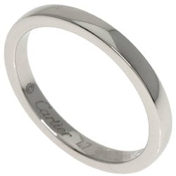 Cartier Classic Wedding Band #47 Ring, Platinum PT950, Women's CARTIER