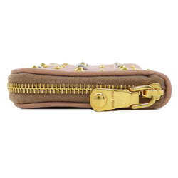 Miu Miu Miu Studded Pouch Leather Women's MIUMIU