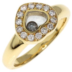 Chopard Happy Diamonds Heart Motif Ring, 18K Yellow Gold, Women's