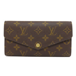 Louis Vuitton M62234 Portefeuille Sarah Long Wallet Monogram Canvas Women's LOUIS VUITTON