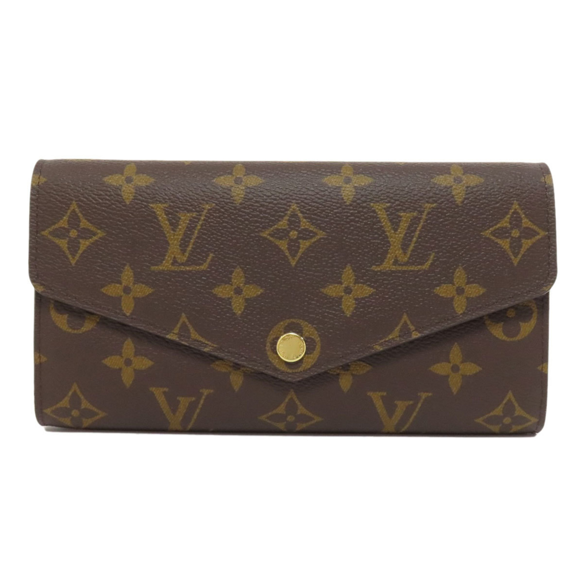 Louis Vuitton M62234 Portefeuille Sarah Long Wallet Monogram Canvas Women's LOUIS VUITTON