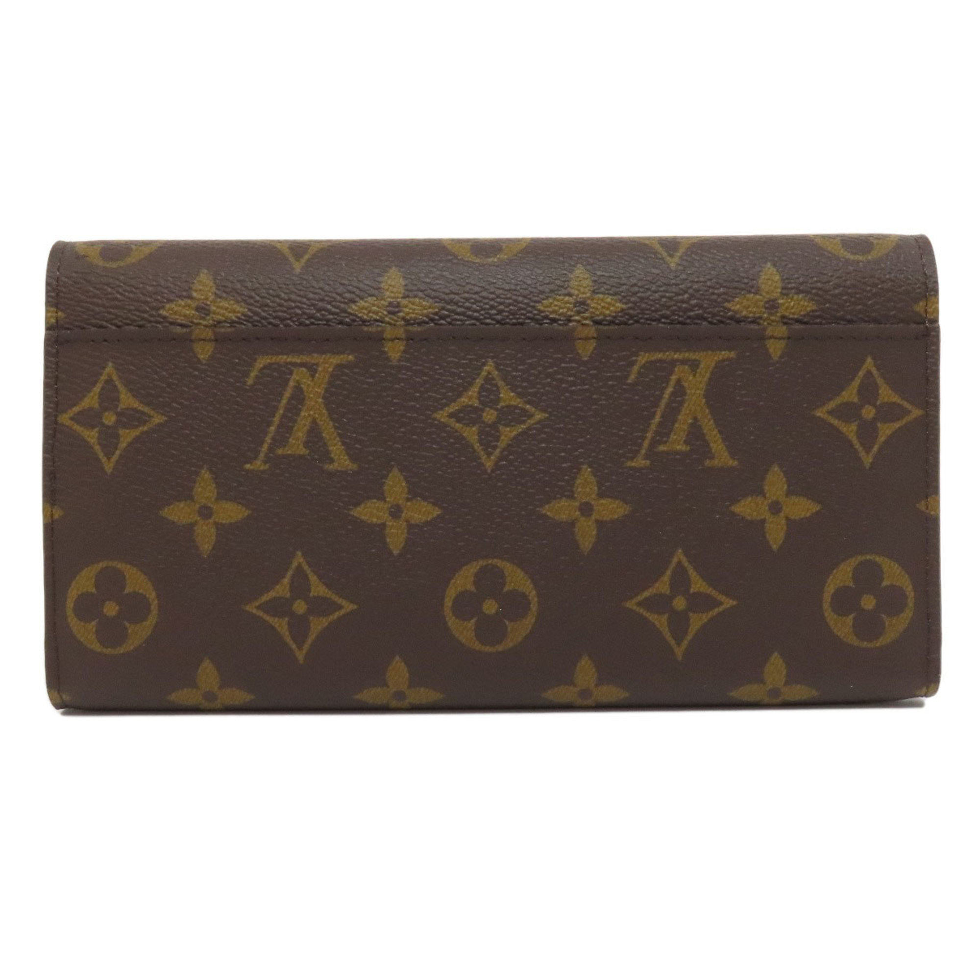 Louis Vuitton M62234 Portefeuille Sarah Long Wallet Monogram Canvas Women's LOUIS VUITTON