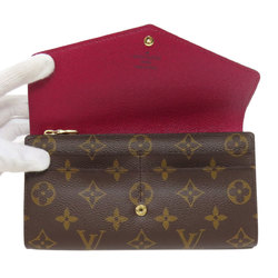 Louis Vuitton M62234 Portefeuille Sarah Long Wallet Monogram Canvas Women's LOUIS VUITTON