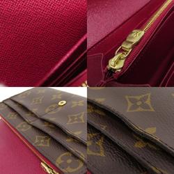 Louis Vuitton M62234 Portefeuille Sarah Long Wallet Monogram Canvas Women's LOUIS VUITTON