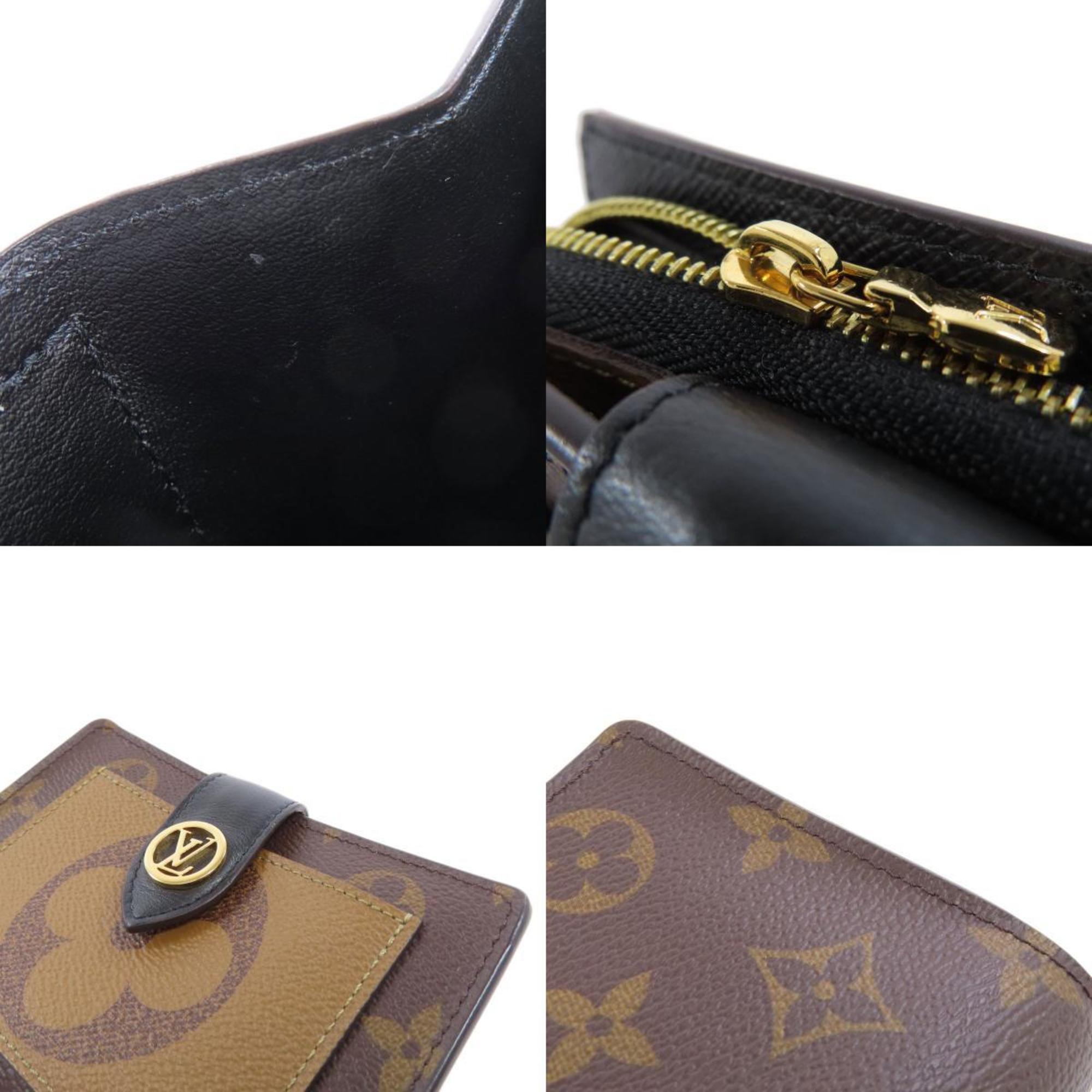 Louis Vuitton M69432 Portefeuille Juliette Bi-fold Wallet Monogram Reverse Women's LOUIS VUITTON