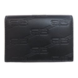 BALENCIAGA 722476 BB Business Card Holder/Card Case Leather Women's