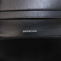 BALENCIAGA 722476 BB Business Card Holder/Card Case Leather Women's