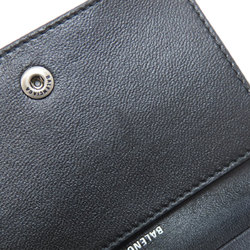 BALENCIAGA 722476 BB Business Card Holder/Card Case Leather Women's