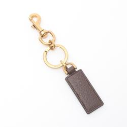 GUCCI Ophidia Keychain with Hook Closure, Coated Canvas GP, Men's, Beige, Brown, 794061K9GST8358