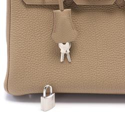 Hermes HERMES Birkin 25 Beige Marfa Handbag Bag Togo Women's 041344CK