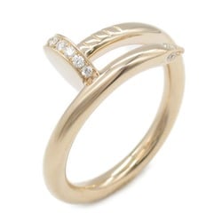 CARTIER Juste un Clou Diamond Ring, K18PG (pink gold), diamond, ladies, clear, B4094856