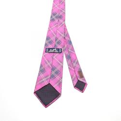 HERMES Necktie Clothing Silk Men's Pink Multicolor