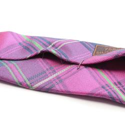 HERMES Necktie Clothing Silk Men's Pink Multicolor