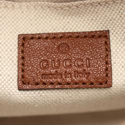 GUCCI Blondie Shoulder Bag Leather Women's Brown 7423601IV0G2535