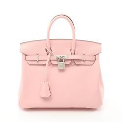 Hermes HERMES Birkin 25 Rose Sakura Handbag Bag Swift Leather Women's Pink