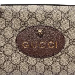 Gucci GUCCI 100 GG Kaleidoscope Shoulder Bag Coated Canvas Leather Women's Beige Brown Multicolor 476466K9GVT8856