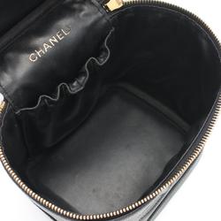 CHANEL Coco Mark Handbag Bag Caviar Skin Women's Black