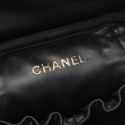 CHANEL Coco Mark Handbag Bag Caviar Skin Women's Black