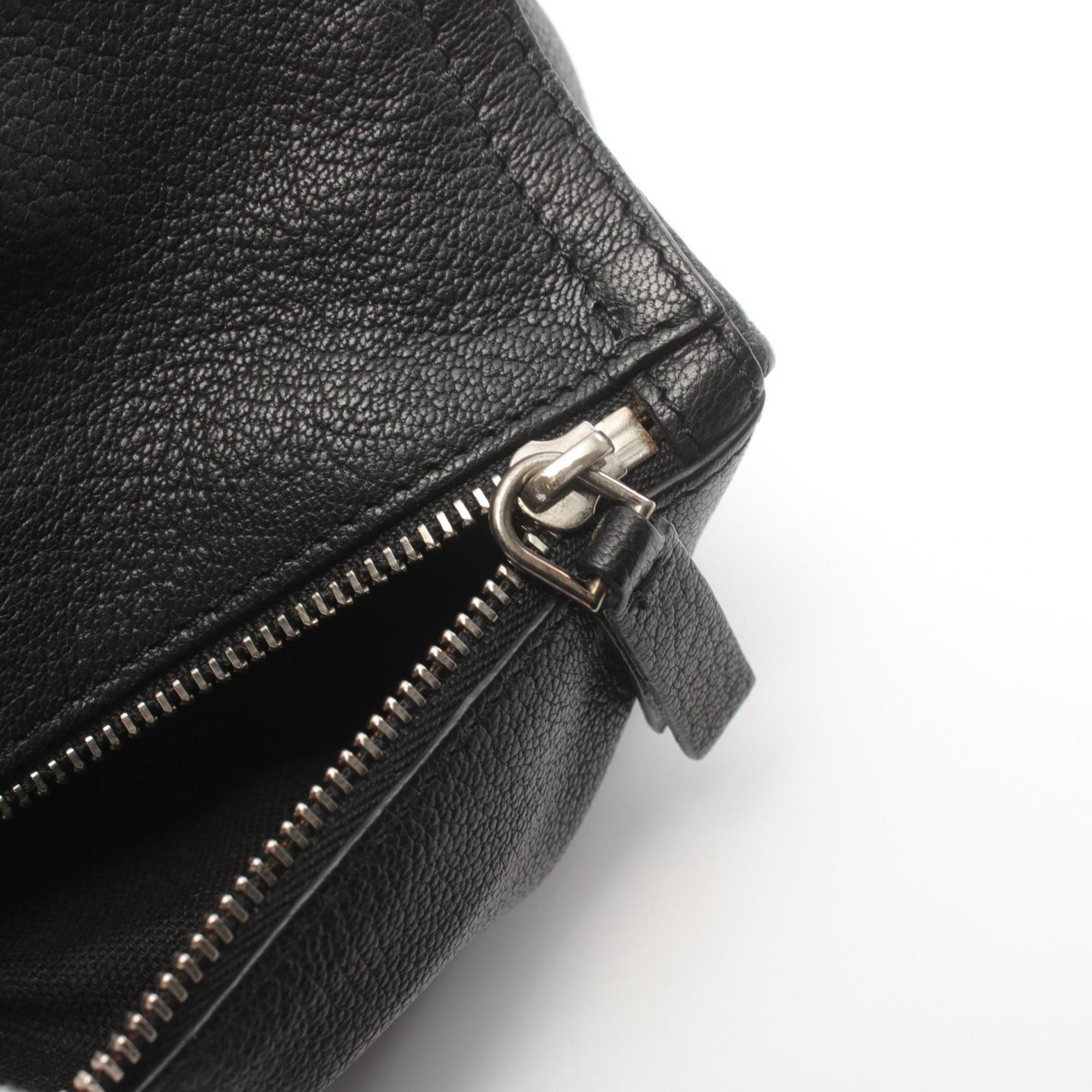 GIVENCHY Pouch Bag Leather Women's Black