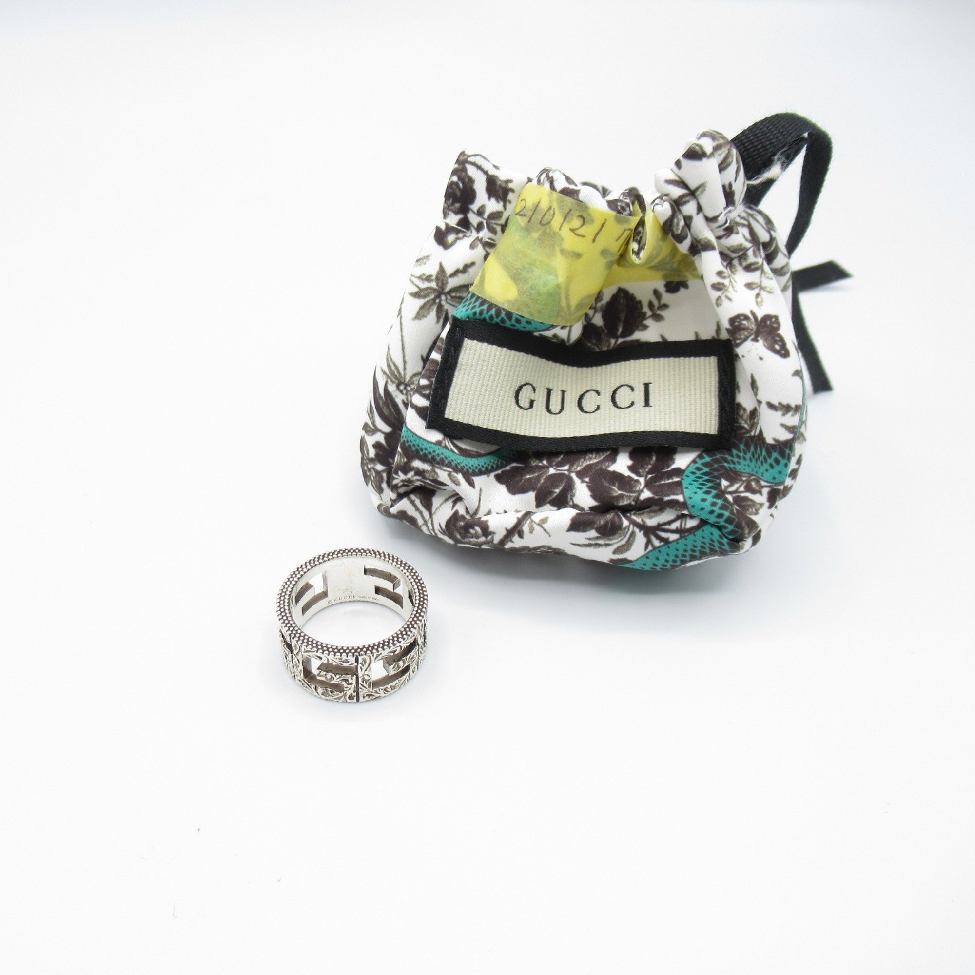 Gucci GUCCI Ring Rings and Finger Silver 925 Men's Women's