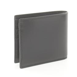 Saint Laurent East West Wallet Monogram Bi-fold Leather Men's Black 4632490SX0E1000