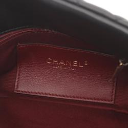 CHANEL Mademoiselle Bowling Bag Shoulder Lambskin (sheepskin) Women's Black