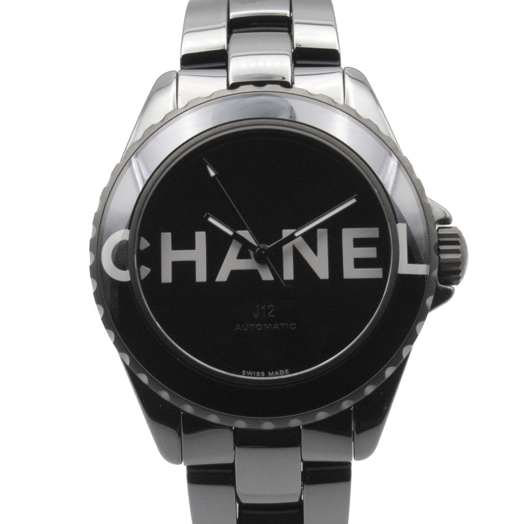 CHANEL J12 Wanted de Chanel Watch Ceramic Men's Black H7418