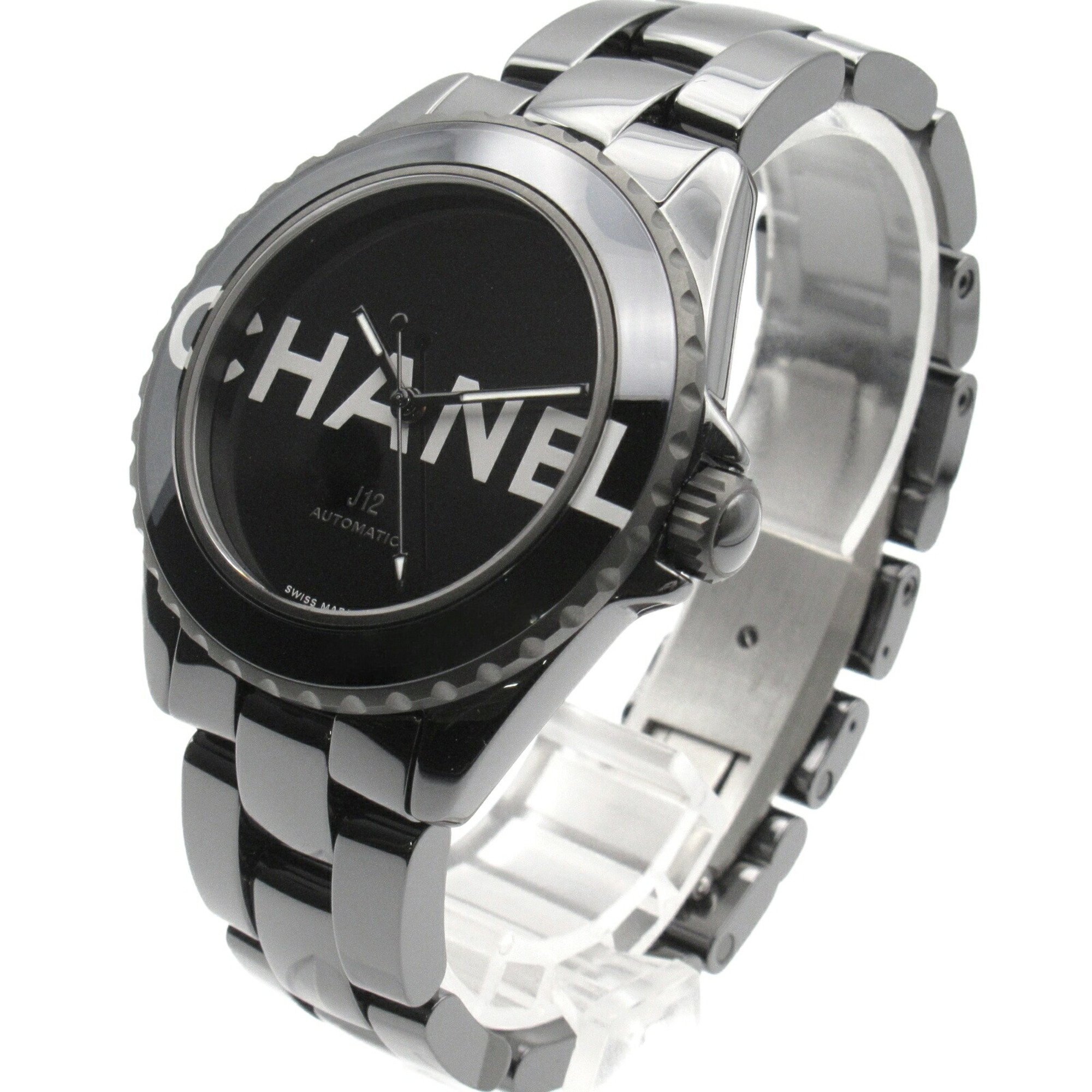 CHANEL J12 Wanted de Chanel Watch Ceramic Men's Black H7418