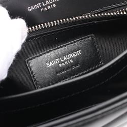 Saint Laurent SAINT LAURENT LOULOU TOY Shoulder Bag Leather Women's Black 678401DV7061000