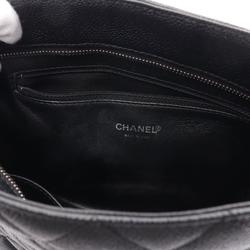 CHANEL Reprint Tote Bag, Caviar Skin (Grained Calf), Women's, Black, A01804