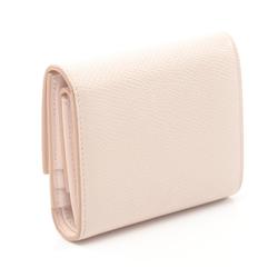 CELINE Small Trifold Wallet Leather Women's Pink 10B573BEL