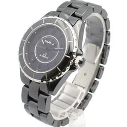 Chanel CHANEL J12 Intense Black Watch Ceramic Men's H3829