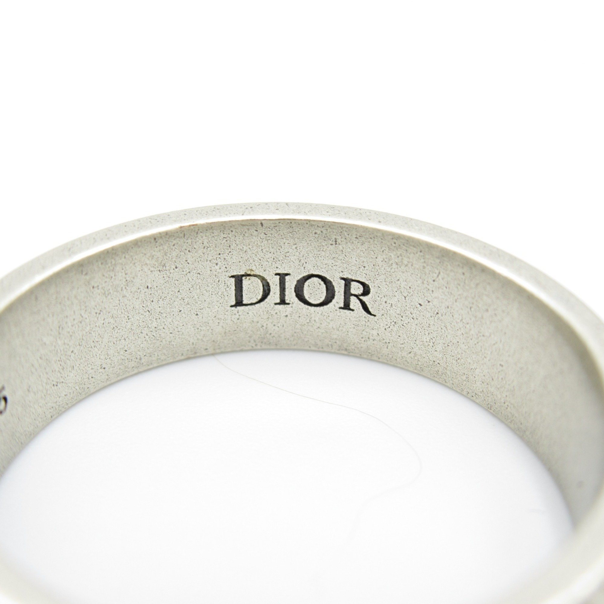 Christian Dior Dior Ring, 925 Silver, Men's, Women's, R2094HOMST906M60