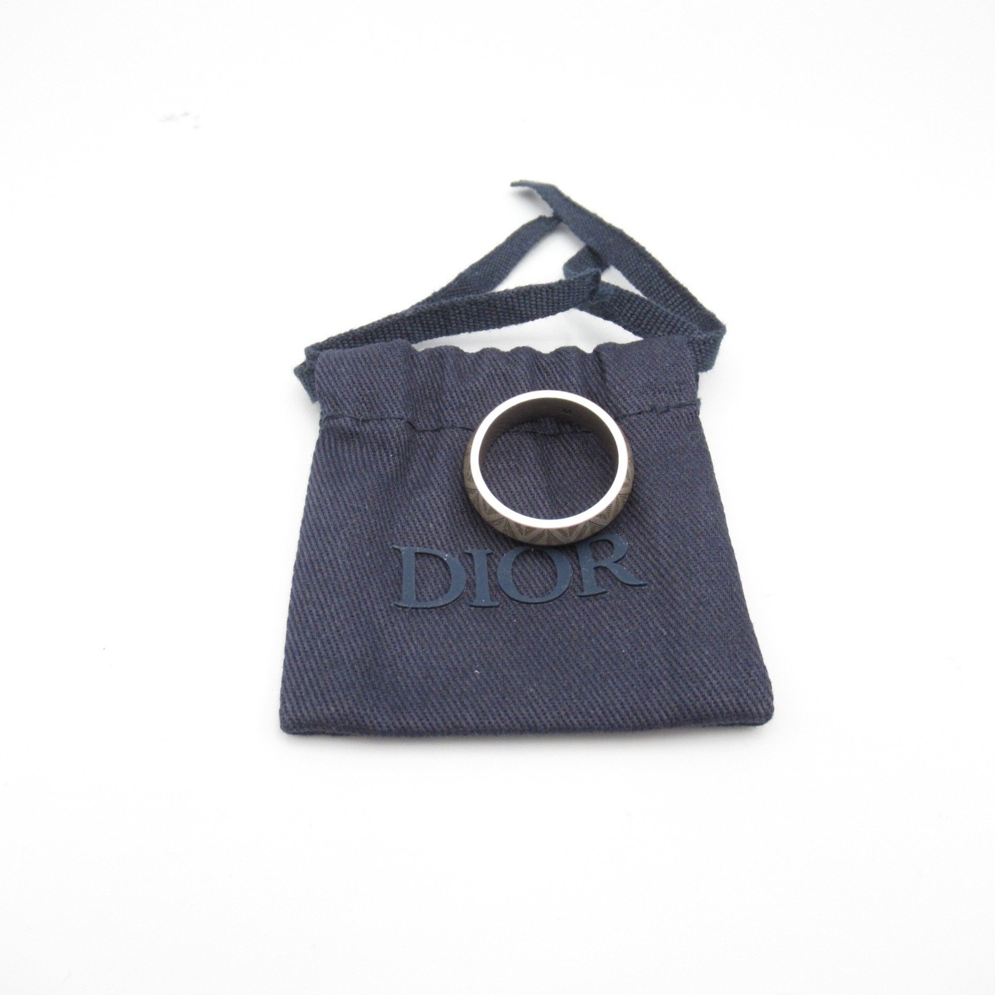 Christian Dior Dior Ring, 925 Silver, Men's, Women's, R2094HOMST906M60