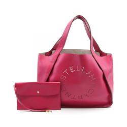 Stella McCartney Tote Bag, Faux Leather, Women's, Red, 502793